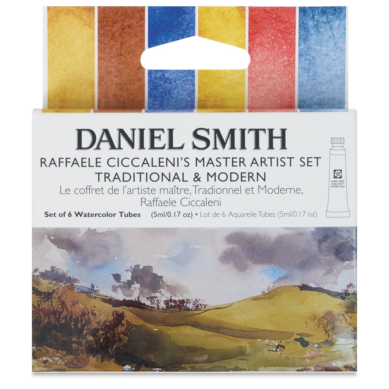 Daniel Smith Extra Fine Watercolor - Set of 6, Raffaele Ciccaleni's Master Artist Set I Traditional and Modern, 5 ml Tubes